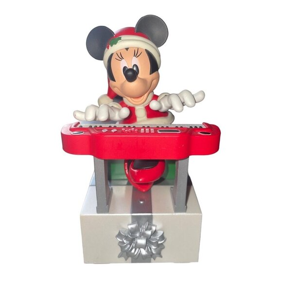 Hallmark Other - 2013 Hallmark Minnie Mouse Wireless Band Moves and Plays Keyboard Works Christma